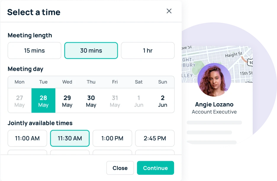 GoProfiles calendar integration for employee profiles